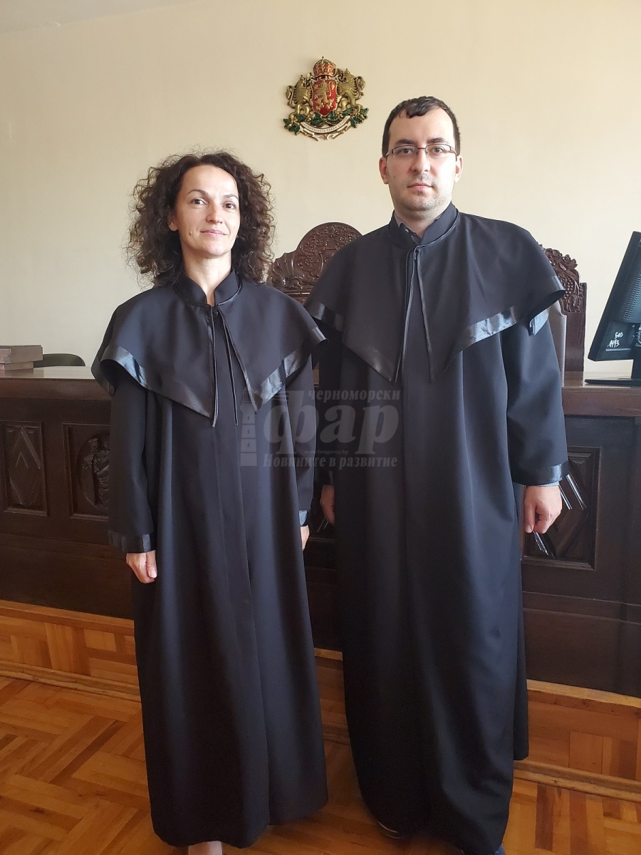 Окръжен съд – Бургас обнови екипа си с нови младши съдии